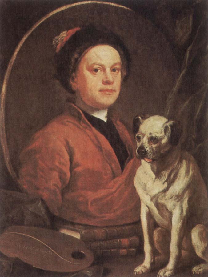 The Painter and his Pug